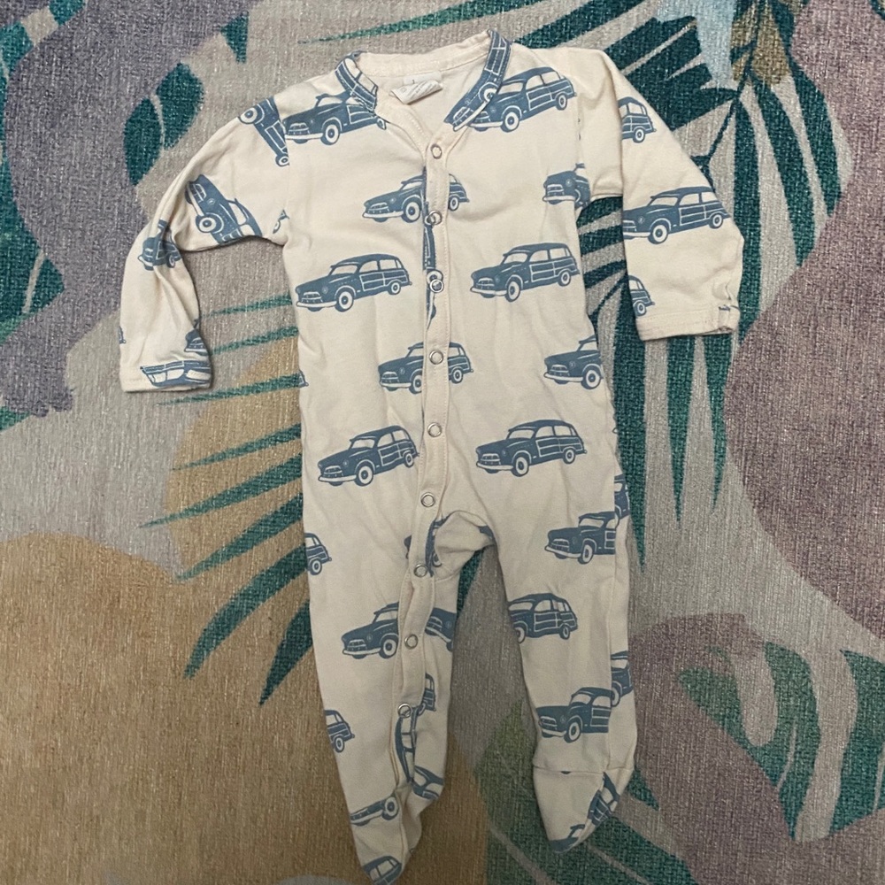 Kate Quinn organic cotton vintage footie